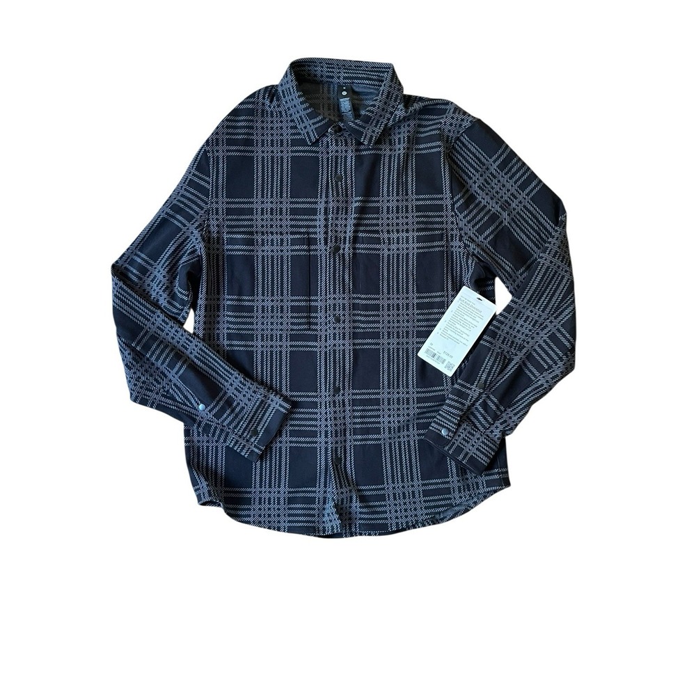 Lululemon Men's Soft Knit Button Down Overshirt Size Medium